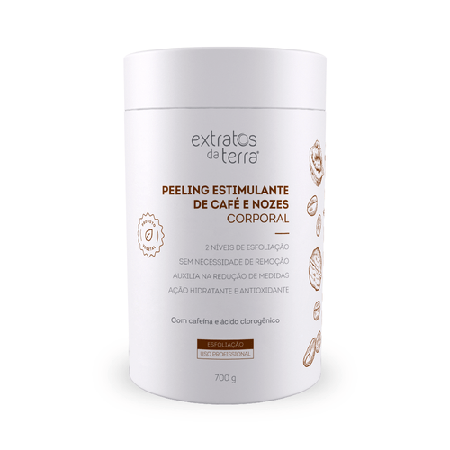 Peeling estimulante de café e nozes 700 g