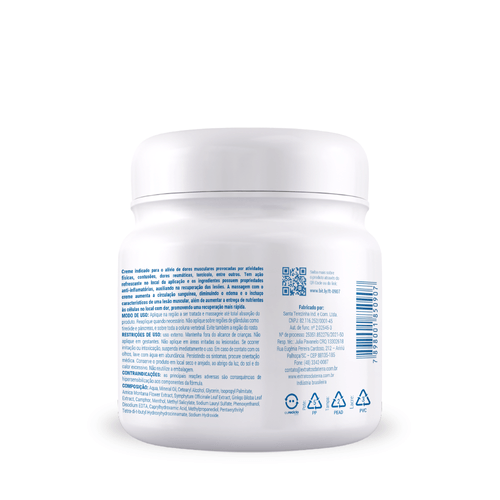 Creme para massagem atlético 500 g