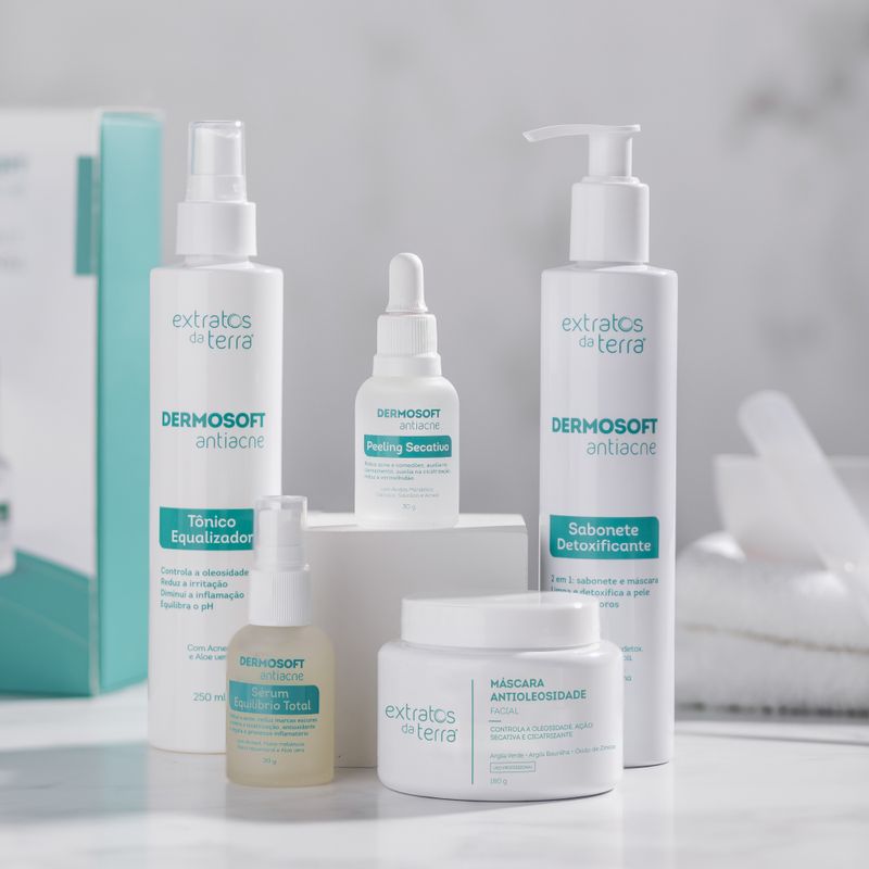 Kit antiacne Profissionals Extratos da Terra Extratos da Terra
