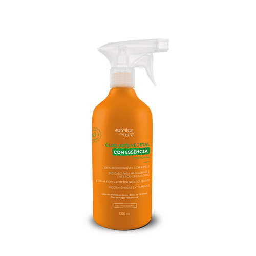 Óleo vegetal com essência 500 ml