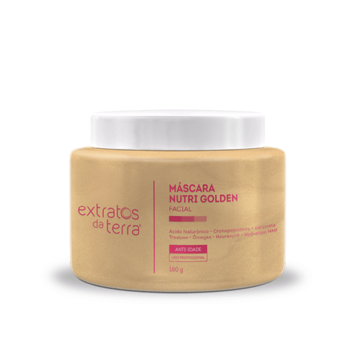 Máscara de Ouro - Nutri Golden facial 180 g