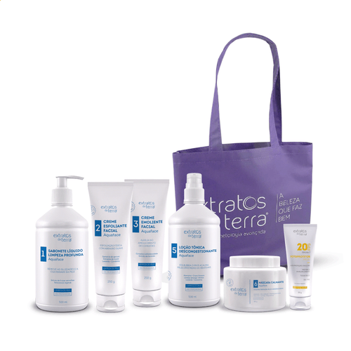 Kit Produtos para Limpeza de Pele em Gestantes