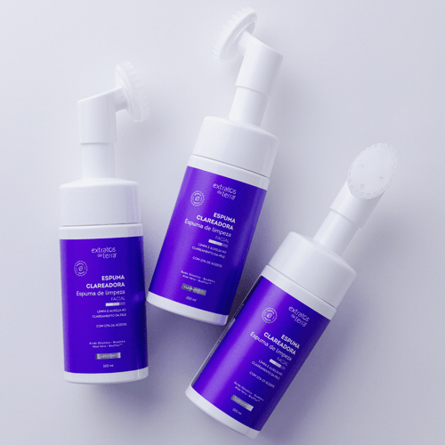 Espuma Clareadora Limpeza Facial