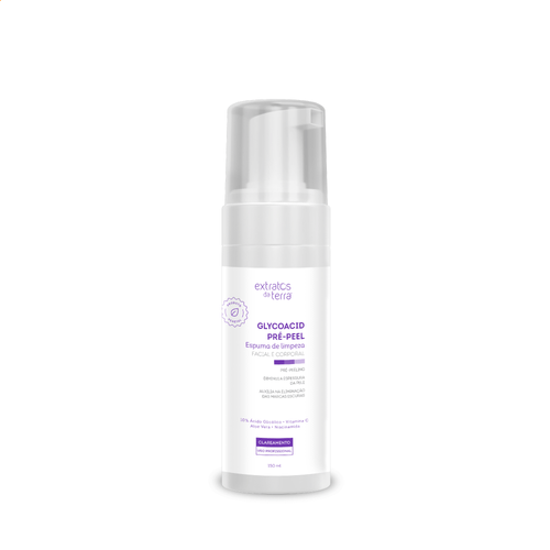Espuma de Limpeza e Pré-Peeling com Ácido Glicólico