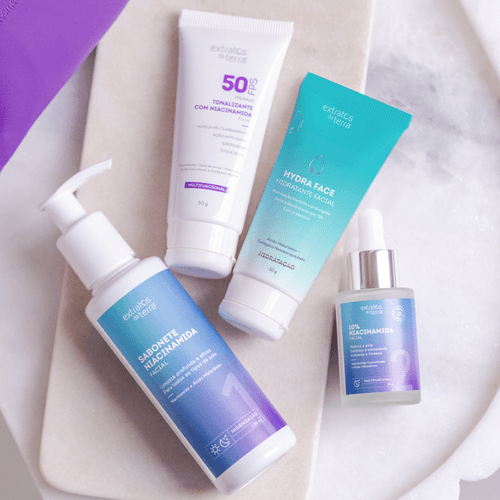 Kit Skincare Dia e Noite Niacinamida