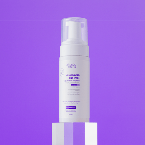 Espuma de Limpeza e Pré-Peeling com Ácido Glicólico