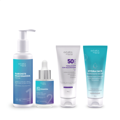 Kit Skincare Dia e Noite Niacinamida