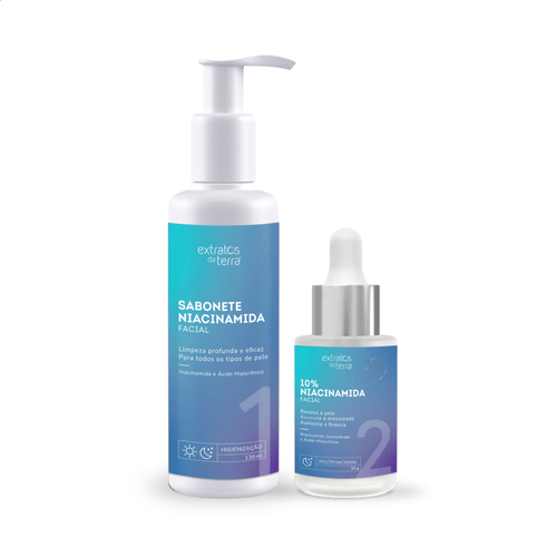 Kit Skincare Noturno Niacinamida