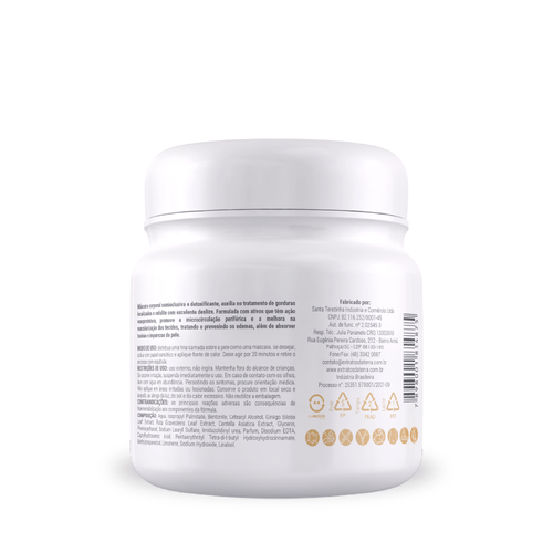 Máscara detox corporal 500 g