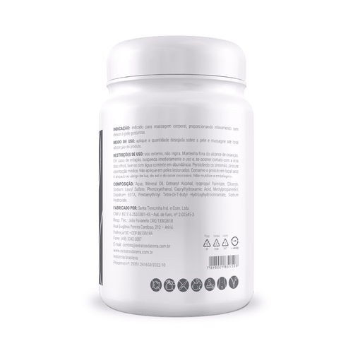 Relax neutro creme de massagem 1000 g