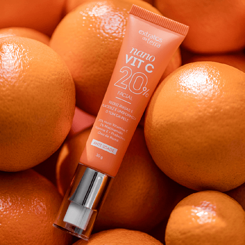 Nano Vit C20 - Vitamina C para o rosto
