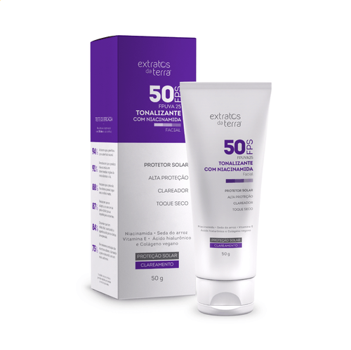 Tonalizante Com Niacinamida FPS 50 - Protetor solar com cor