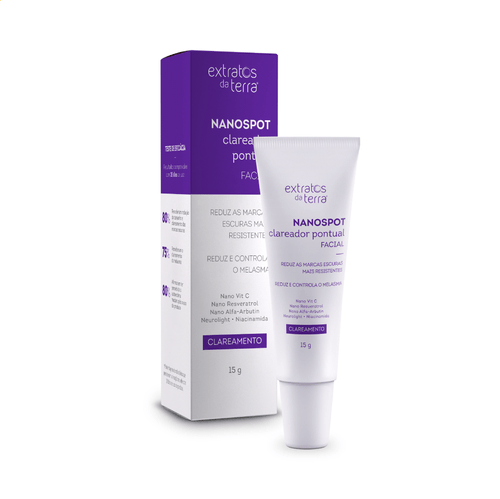 Clareador pontual nanospot 15 g